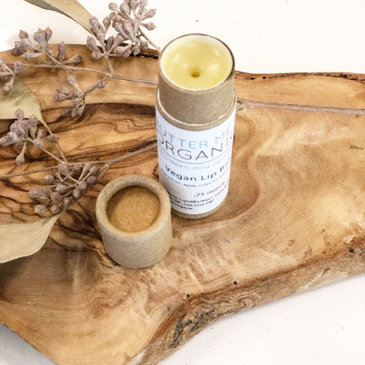 Organic Vegan Lip Balm / Lip Gloss / Compostable